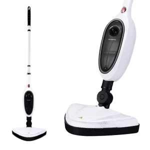 10 in 1 Wireless Electric Floor Steam Mop Dual Tank 30s Heating Multi Function Household Cleaner for Carpet Quick