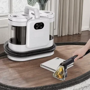 10 kPa Electric Battery-Powered Handheld Portable Carpet Cleaner with Steam Technology and Suction