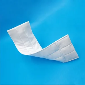 100% Polyester Dry Microfiber Disposable Pocket Mop Pads for Cleanrooms and Critical Environments