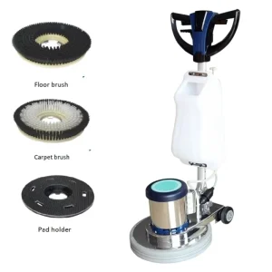 1100W 18-Inch 175 RPM Multifunctional Floor Polishing Machine for Household and Hotel Use