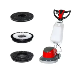 1100W Electric Single-Disc Floor Polishing Machine, Walk-Behind, for Burnishing
