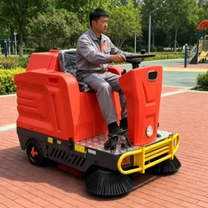 1100mm Cleaning Width Commercial Electric Ride-On Floor Sweeper