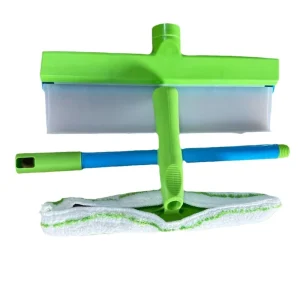 12-inch Microfiber Car Wash Mop Towel with Squeegee for Glass Car Paint Household Cleaning