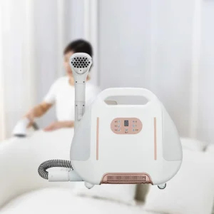 12,500 Pa Handheld Vacuum Carpet Sofa Bed Car Seat Cleaner Portable Steam Cleaner