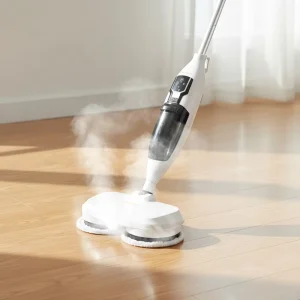 1300W Steam Mop with 550ml Water Tank for Hard Floors