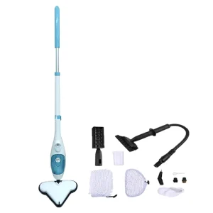 1350W Steam Mop Multi-Function Floor Cleaner for Hardwood, Tile, and Carpet