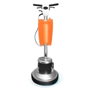 150 RPM Single-Disc Floor Polisher and Sweeper for Stone Floors
