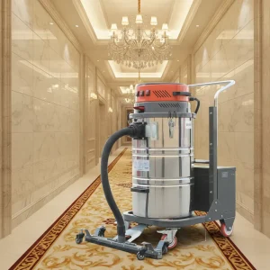 1500W Commercial Carpet Cleaning Vacuum Cleaner, 3-Motor, HEPA Filter, Low Noise