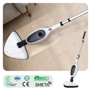 1500W Electric Steam Mop with Detachable Handheld Steam Cleaner Accessories