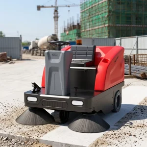 1550mm Floor Cleaning Width Commercial Floor Sweeper Machine Dust Collector Electric Floor Sweeper