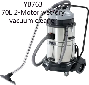 15L/30L/70L/80L Hotel Industrial Wet and Dry Vacuum Cleaner with Dual or Triple Motors