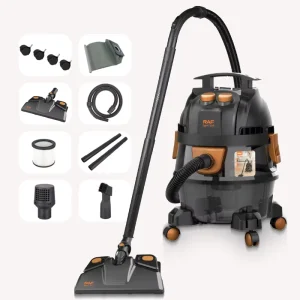 15L 900W Wet and Dry Vacuum Cleaner with Dust Separation, Low Noise, and Floor Cleaning Machine R.8726