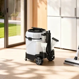 1600W Handheld Steam Backpack Vacuum Cleaner, 4L Water Tank, Electric, for Home and Hotel