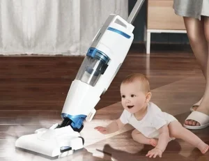 1600W Upright Cyclone Wet Dry Industrial Steam Vacuum Cleaner for Carpet Cleaning