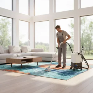 160PSI Commercial SMD 24L Double Nozzle Scraper Carpet Cleaning Machine Steam Extractor 110v 120v 220v Plastic Electric Hotel