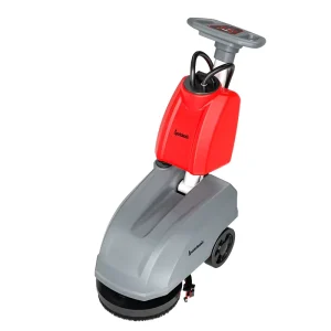 17 Inch Industrial Hand-Push Floor Scrubber Dryer Indoor Rechargeable Machine