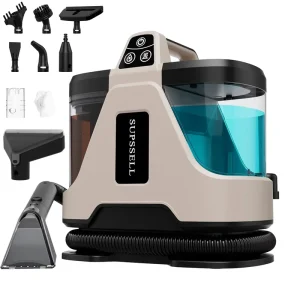 1700W Compact Electric Vacuum Steam Spot Cleaner with Wet and Dry Function Upright