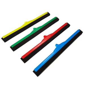 18/22-Inch Multicolor EVA Floor Squeegee Soft Rubber with Steel or Aluminum Handle for Household Use
