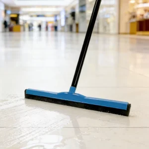 18, 24 or 36-Inch EVA Floor Squeegee with Soft Rubber Head and Steel or Aluminum Handle