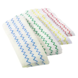 18-Inch Floor Cleaning Flat Mop Refill Disposable Microfiber Mop Head Pads