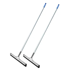 18-Inch Heavy-Duty Industrial Zinc Alloy Rubber Floor Squeegee