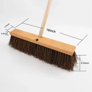 18 Inch Palm Brush Floor Squeegee Broom Courtyard Household Cleaning Brush Factory Direct Heavy Duty brush