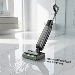 180-Degree Lay-Flat Self-Cleaning Brushless Motor Cordless Wet and Dry Handheld Vacuum Cleaner for Home and Hotel Use