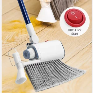 2 in 1 Electric Electronic Cordless Wireless Floor Vacuum Broom