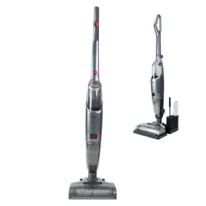 2-in-1 Foldable Cordless Handheld Wet and Dry Vacuum Cleaner Mop with 2500mAh Battery for Hotel Outdoor Household and Car Use