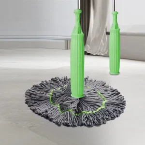 2-in-1 Handheld Long-Handle Squeeze Wet Floor Mop