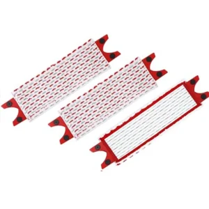 2-in-1 Microfiber Mop Pad Replacement with Aluminum Pole and Self-Wringer