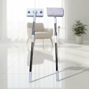 2-in-1 Mini Multifunctional Flat Mop for Dry Sweeping and Wet Cleaning