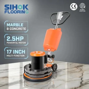 2.5HP 17-Inch Marble and Concrete Floor Buffer and Polishing Machine