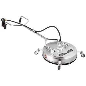 20-Inch WP11 Stainless Steel Surface Cleaner, Flat Roof Rotary Power Washer, 18-Inch High Pressure Sprayer