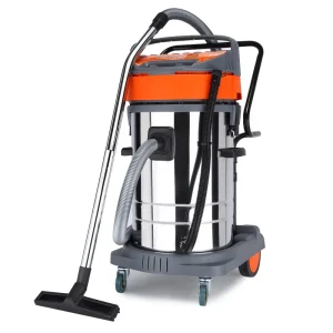 2000W 80L Industrial Vacuum Cleaner Three motor Wet and Dry Vacuum Cleaner with Accessories Slot JN301 80L