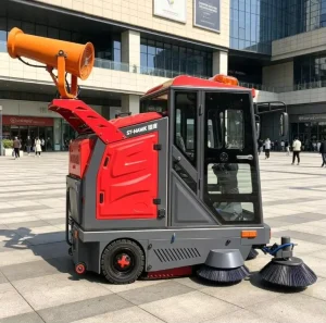 2200mm Industrial Floor Sweeper with 180L Hopper