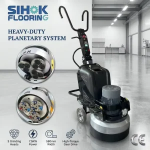 220V/380V Planetary Floor Grinding Machine and Terrazzo Floor Polisher for Concrete