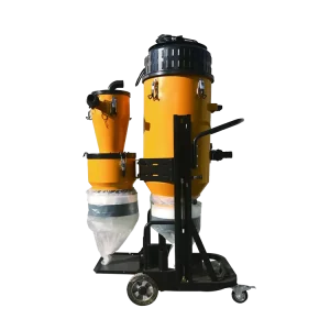 220V Industrial Vacuum Cleaner with Self-Cleaning Filter for Grinding Dust Collection, Single Phase