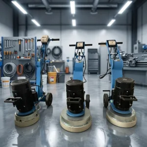 220V Single Phase Automatic Planetary Floor Grinder Concrete Polishing Machine 3KW 4HP Motor