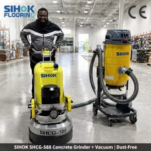 220V Single-Phase Planetary Floor Polishing Machine for Marble Granite Terrazzo Surface Treatment