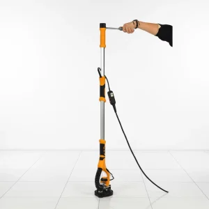 225G Electric Wall and Floor Sander with Vacuum, 220V, Variable Speed