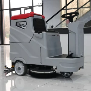 230V Battery Operated Ride On Cordless Electric Floor Scrubber
