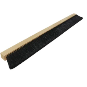 24 36 Inch Wood Backed Concrete Broom Nylon Bristles