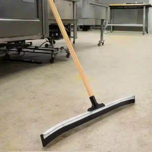 24-Inch Silicone Floor Wiper with Handle for Industrial and Kitchen Cleaning