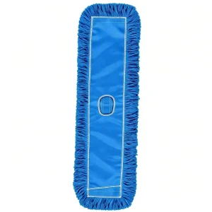 24″ Industrial Cotton Cut-End Dust Mop Head Refill, Reusable Washable Mop Pad
