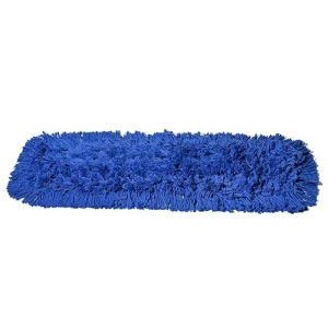 24″ Industrial Cotton Dust Mop Head Replacement Pad for Hardwood, Laminate, and Tile Floors
