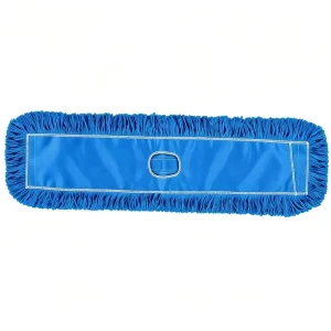 24″ Industrial Reusable Cotton Floor Dust Mop Head Refill for Commercial Cleaning
