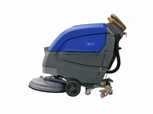 24V 100Ah Battery-Powered Walk-Behind Commercial Floor Scrubber for Supermarkets, CE