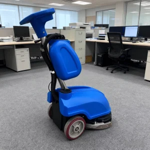 24V Battery Electric Walk-Behind Commercial Mini Floor Scrubber for Hotels