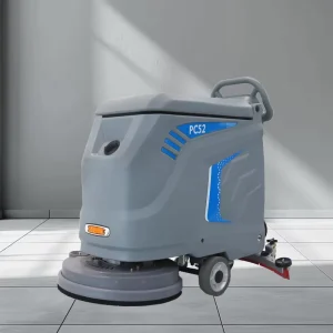 24V Battery-Powered Walk-Behind Floor Scrubber with PC52-1 Brush